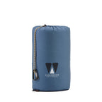 VOITED x VICKYWOOD Fleece Decke MOUNTAIN BLUE